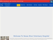 Tablet Screenshot of neuserivervets.com